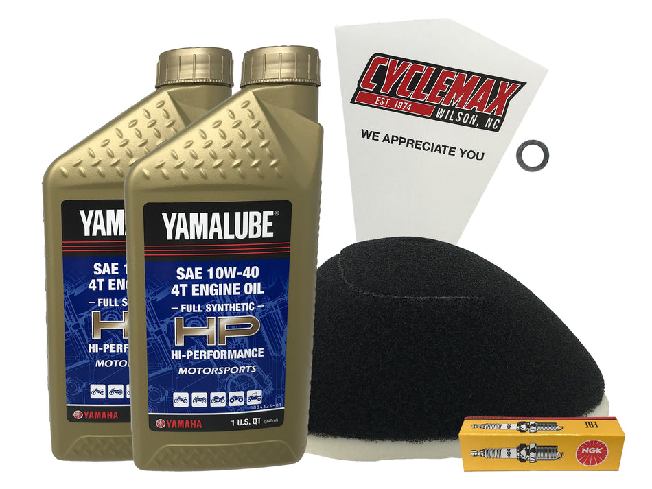 Yamaha Yamalube Full Synthetic Tune-Up Kit for 2011-2013 RAPTOR 125