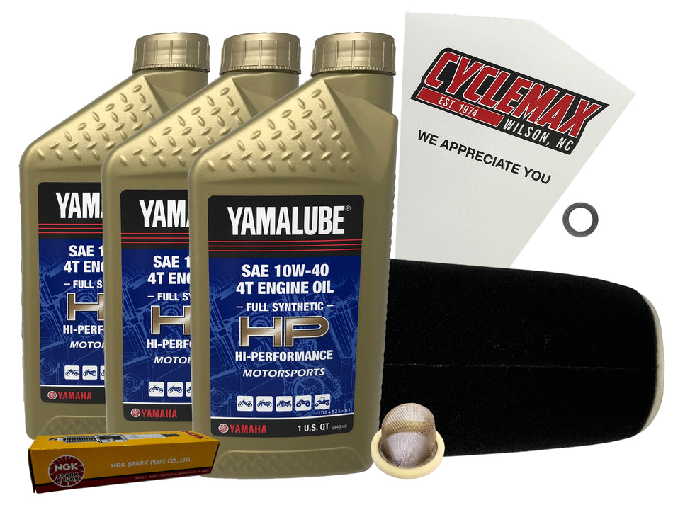 Yamaha Yamalube Full Synthetic Tune-Up Kit for 2004-2013 RAPTOR 350