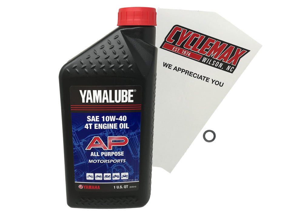 Yamaha Yamalube Standard Oil Change Kit for 2004-2008 RAPTOR 50