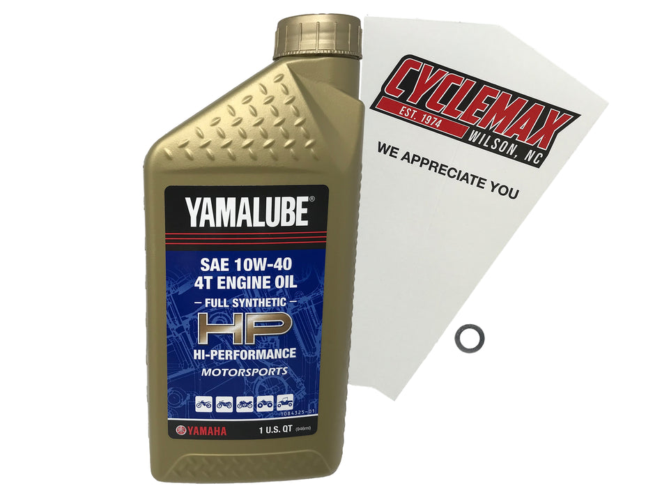 Yamaha Yamalube Full Synthetic Oil Change Kit for 2002-2008 RAPTOR 80