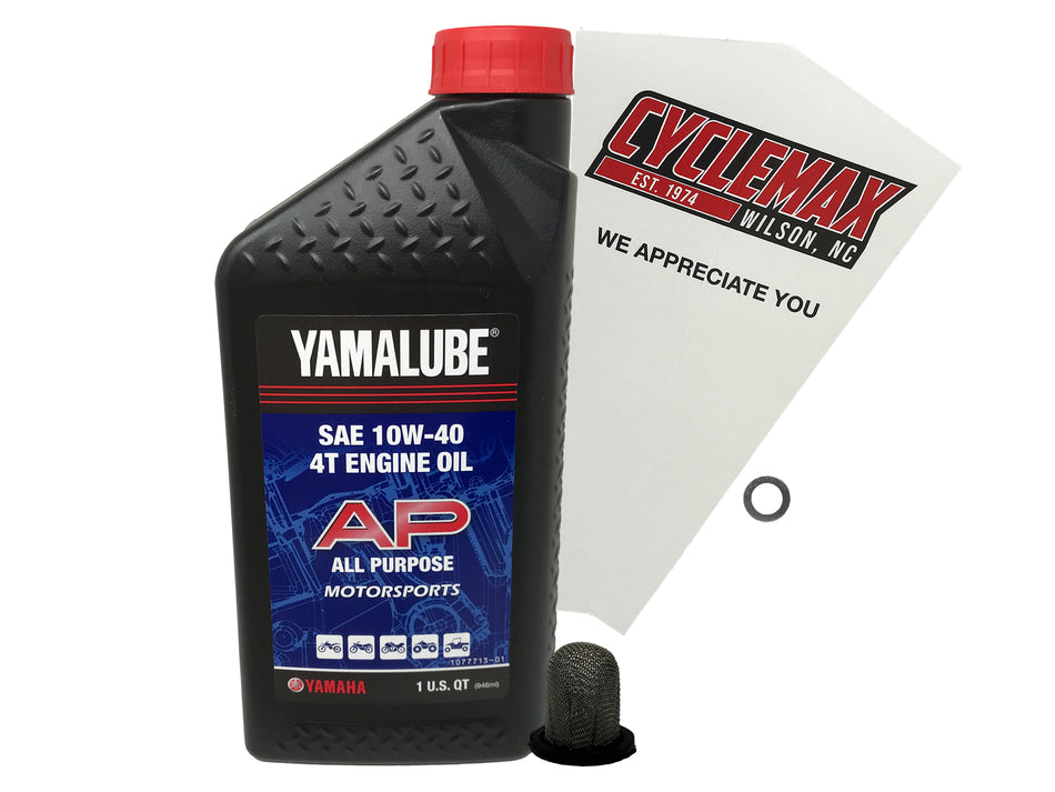Yamaha Yamalube Standard Oil Change Kit for 2016-2023 RAPTOR 90