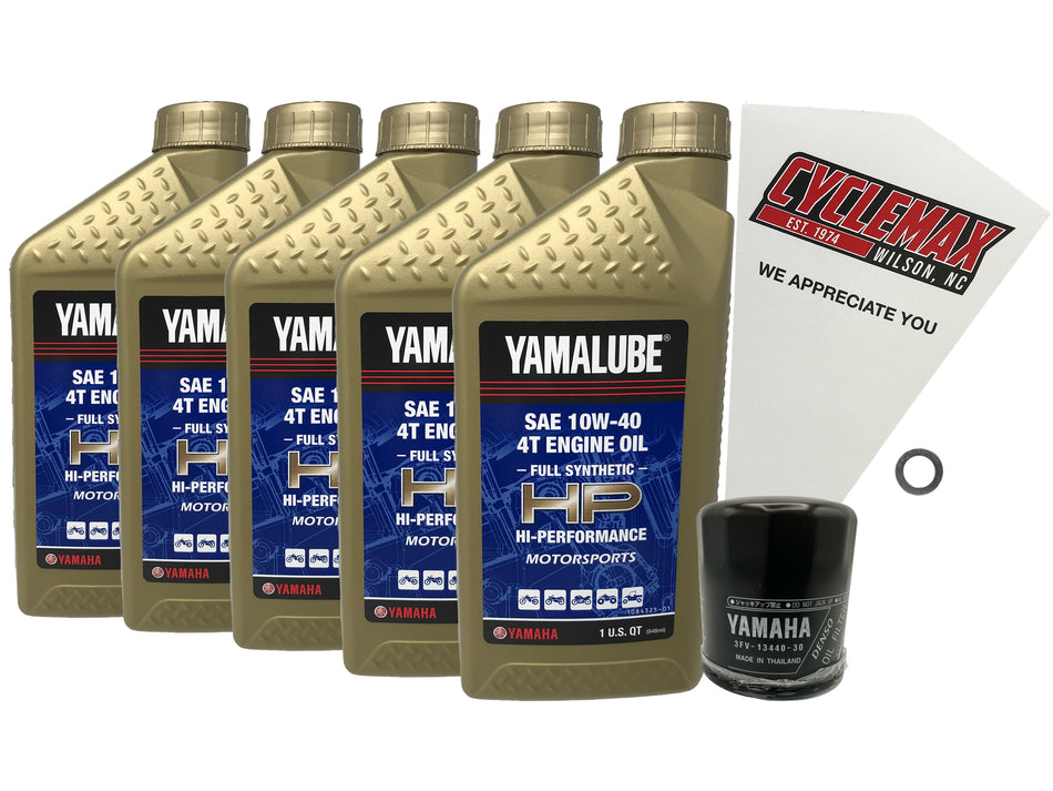 Yamaha Yamalube Full Synthetic Oil Change Kit for 1999-2003 ROAD STAR