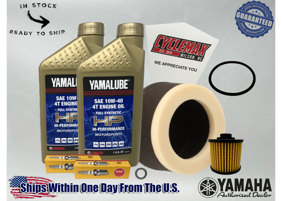 Yamaha Yamalube Full Synthetic Tune-Up Kit for 2008-2025 V STAR 250