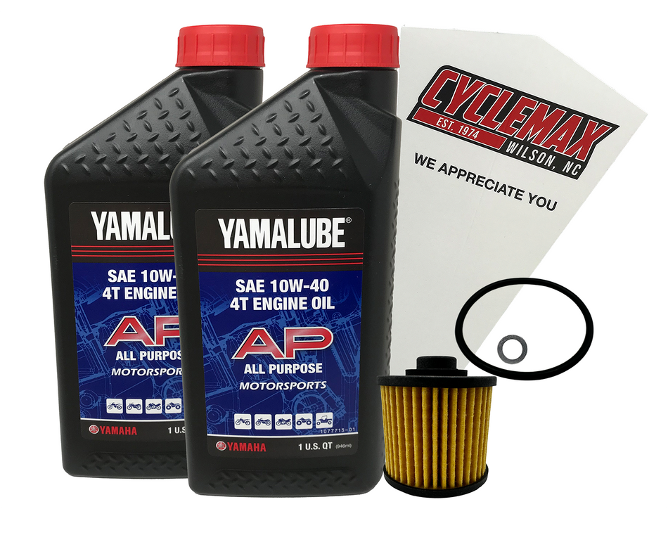 Yamaha Yamalube Standard Oil Change Kit for 2008-2025 V STAR 250