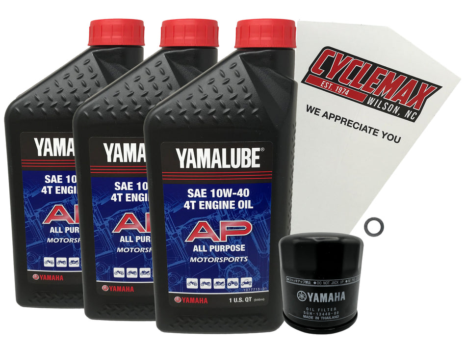 Yamaha Yamalube Standard Oil Change Kit for 2014-2025 VIKING 700