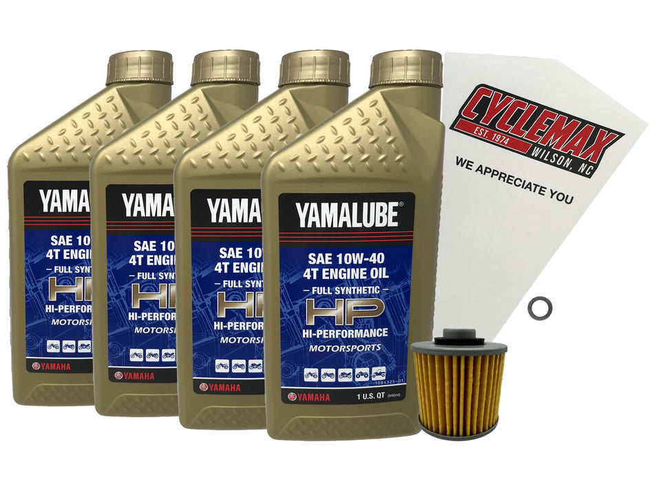 Yamaha Yamalube Full Synthetic Oil Change Kit for 1981-1983 VIRAGO 750
