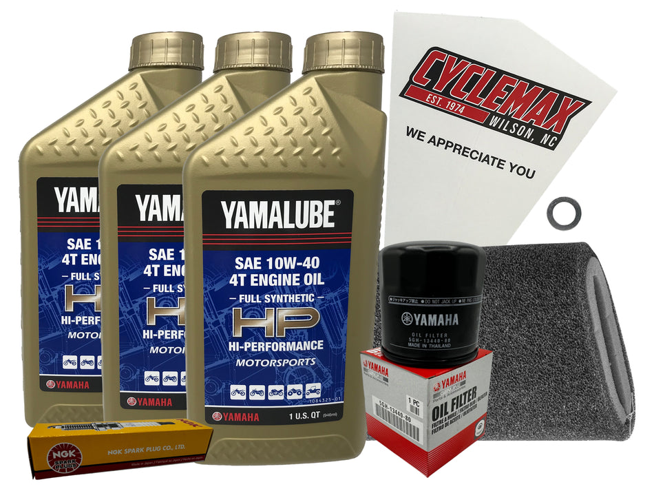 Yamaha Yamalube Full Synthetic Tune-Up Kit for 2007-2014 GRIZZLY 450