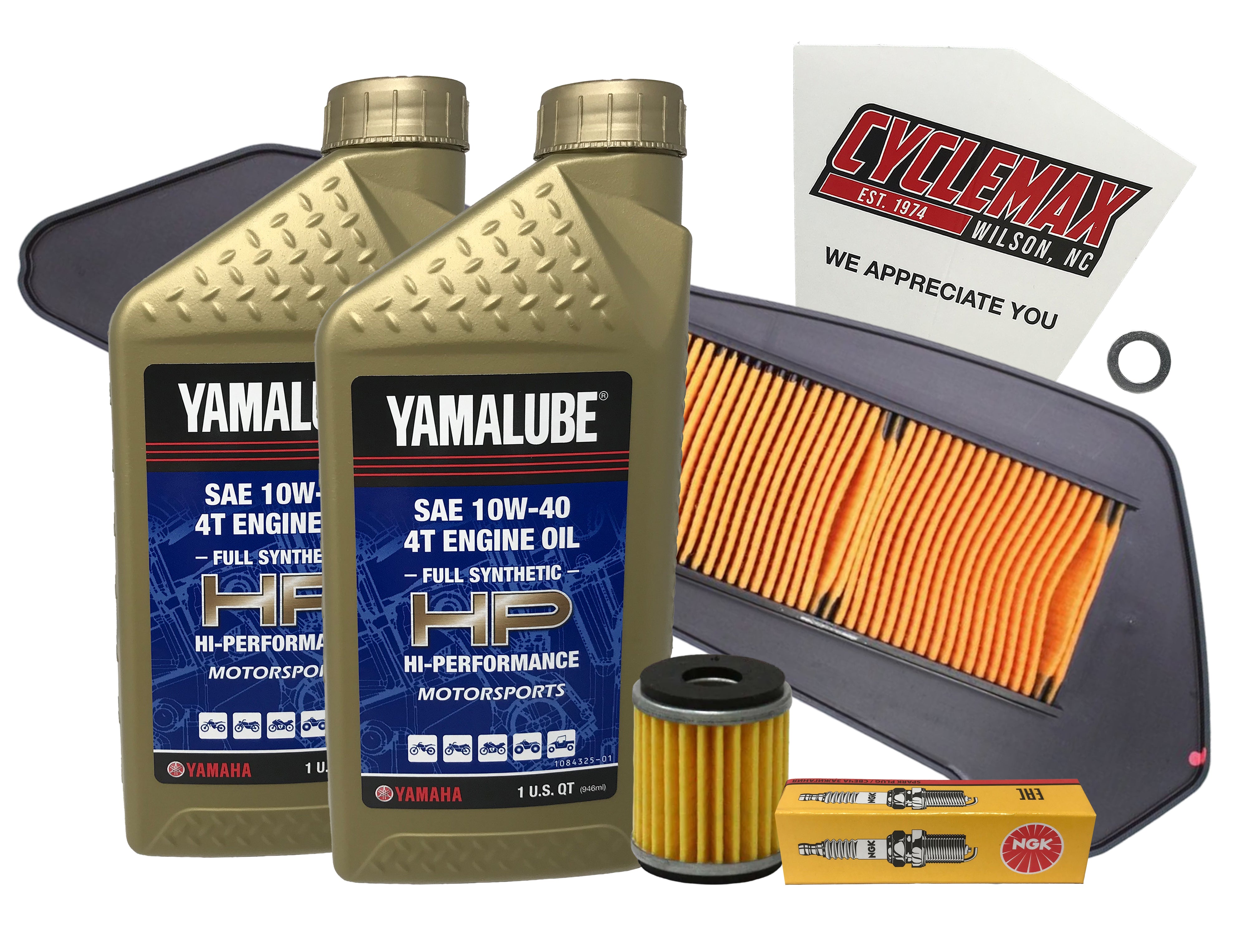パーツ YAMAHA YAMALUBE permium synthetic Yamaha Yamalube Full Synthetic Tune-Up Kit for 2018-2025 XMAX 300