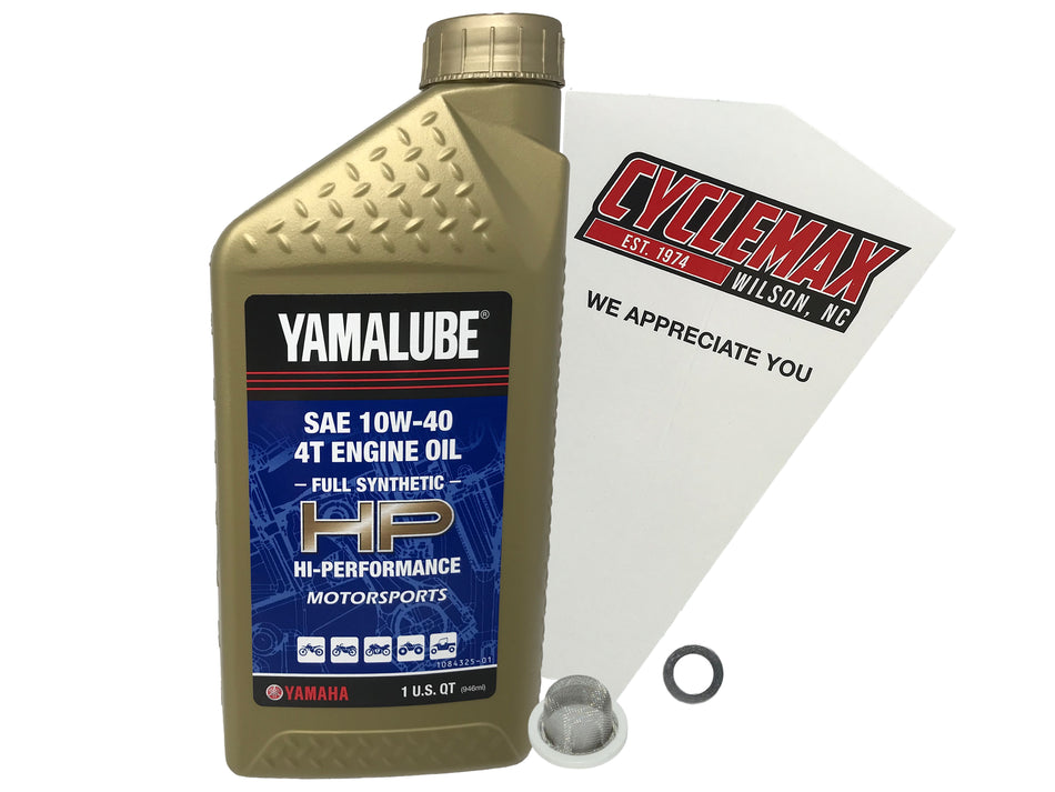 Yamaha Yamalube Full Synthetic Oil Change Kit for 2008-2011 C3