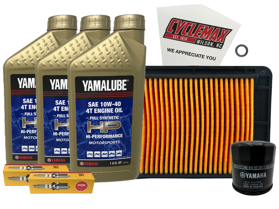 Yamaha Yamalube Full Synthetic Tune-Up Kit for 2015-2025 YZF-R3