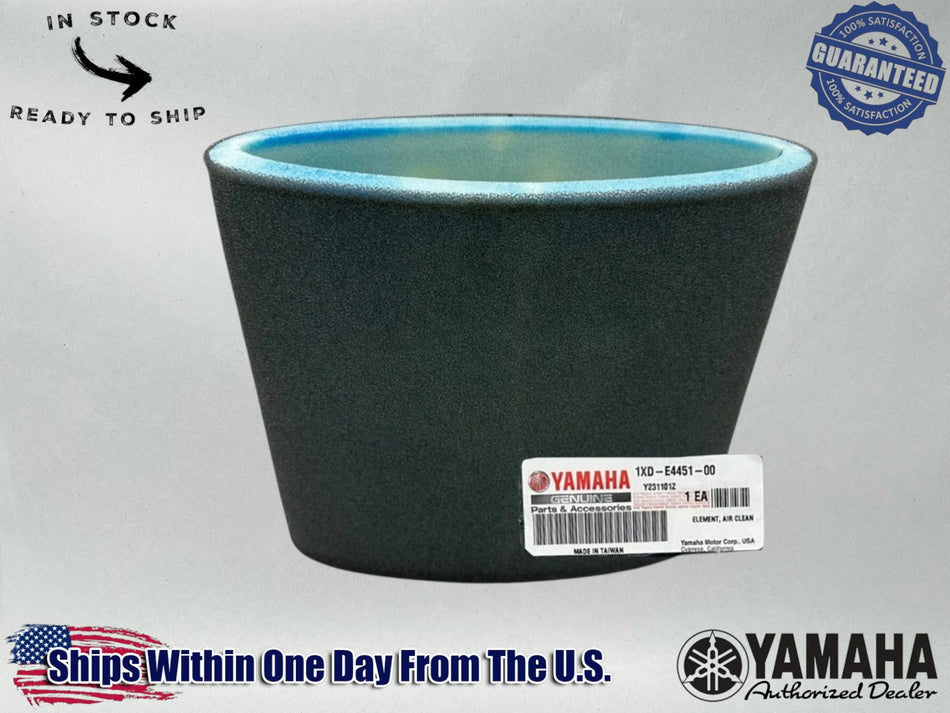 Yamaha Genuine OEM Authentic Air Filter 1XD-E4451-00-00
