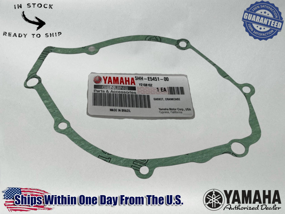 Yamaha OEM (05-26) TT-R125LE Crankcase Cover Gasket 5HH-E5451-00-00