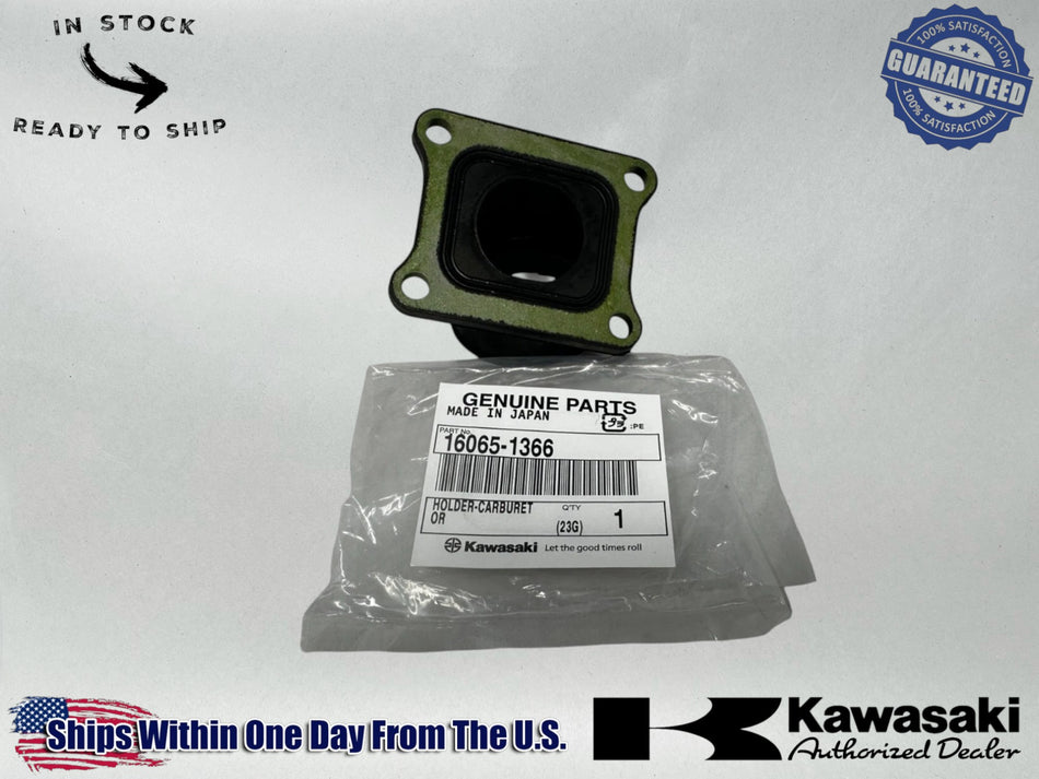 Kawasaki OEM (00-26) KX65 Carburetor Intake Boot 16065-1366