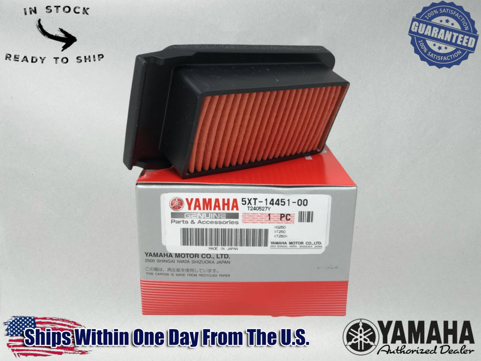 Yamaha Genuine OEM Authentic  Air Filter Cleaner Element 5XT-14451-00-00