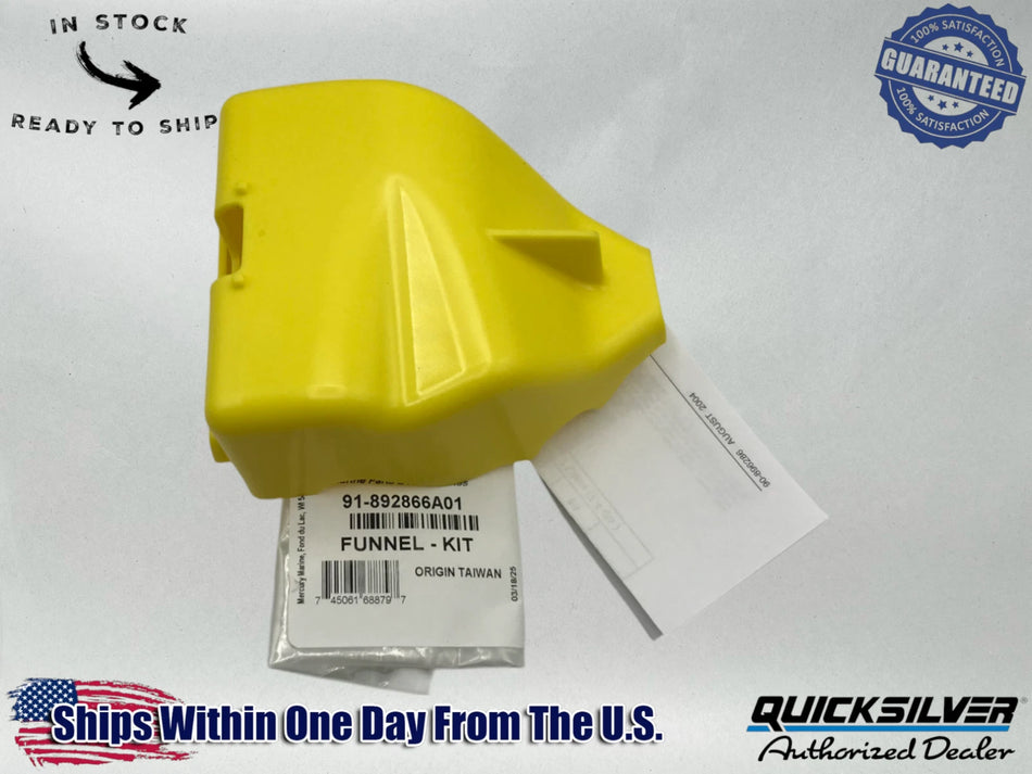 Mercury OEM Verado L6 Oil Drain Funnel 200/225/250/275/300/350/400R 892866A01