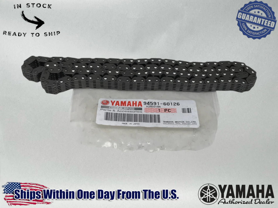 Yamaha Genuine OEM 2009-14 YZFR1 YZF R1 YZF-R1 CAM TIMING CHAIN 94591-60126-00