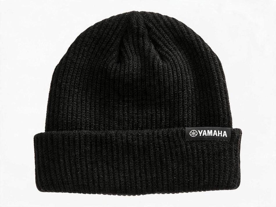 Yamaha OEM Essentials Beanie Black CRP-24BYE-BK-NS