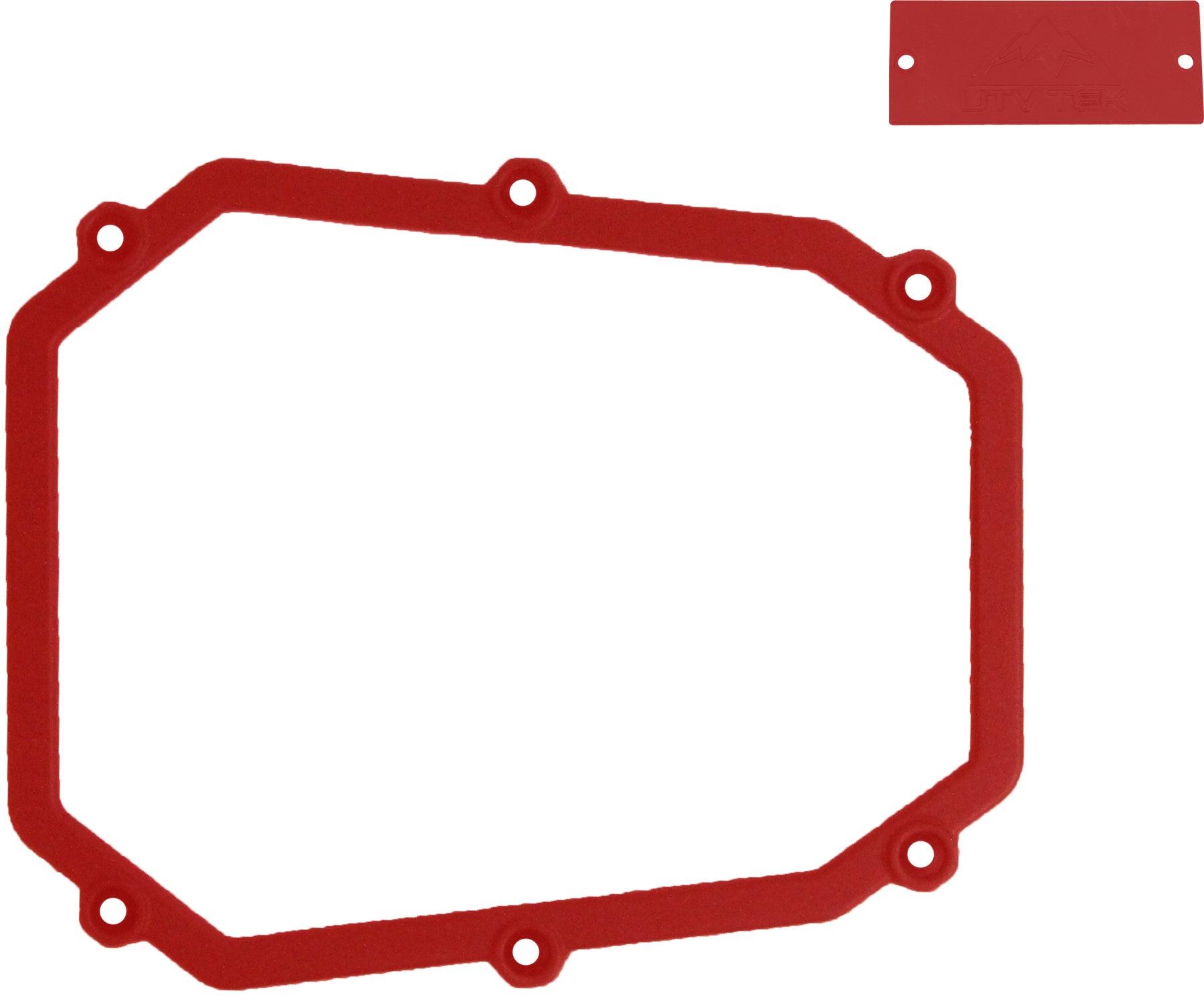 Elite Series 1 Side Mirror Red Replacement Frame