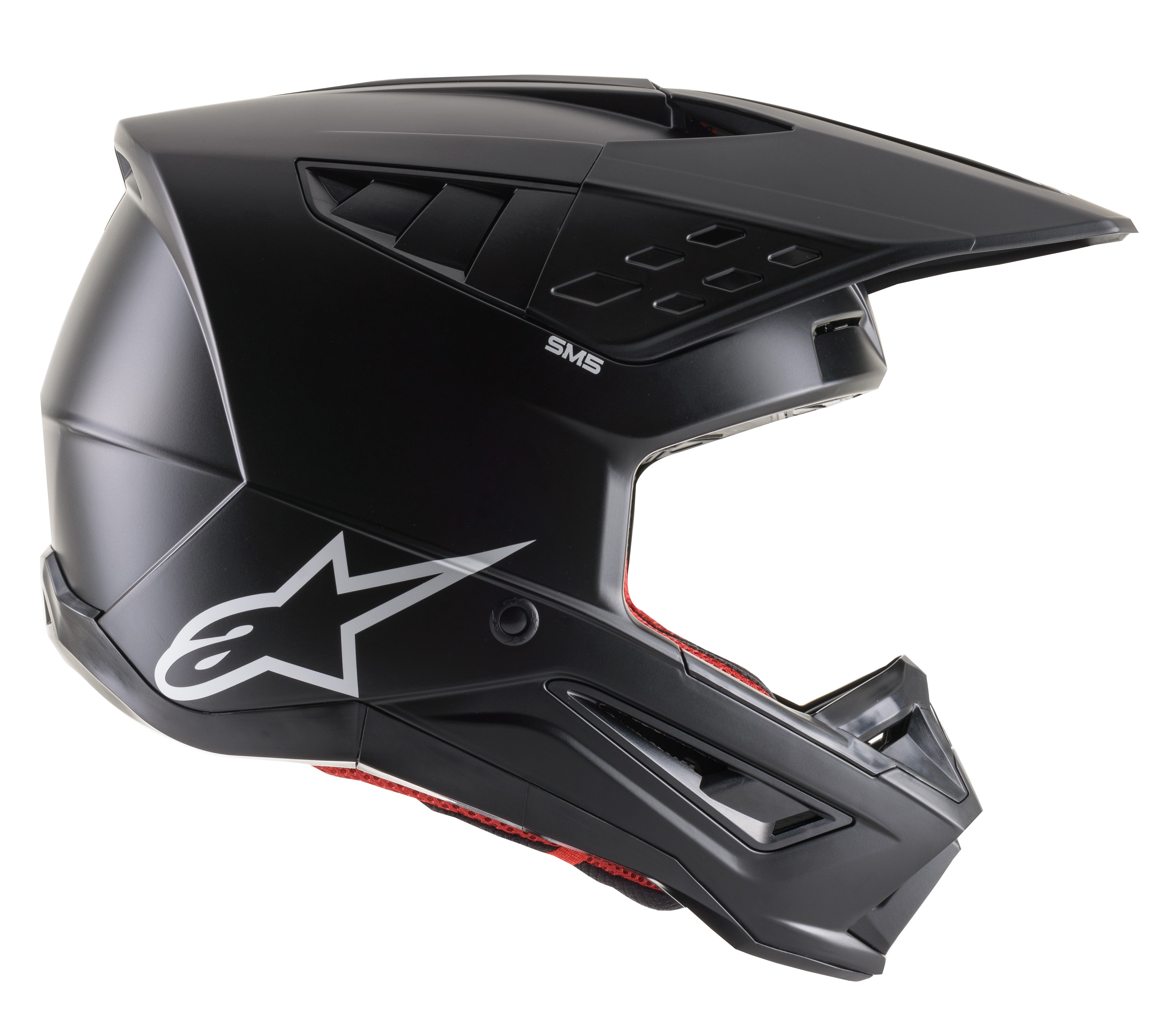 S M5 Solid Helmet Black Matte 2x