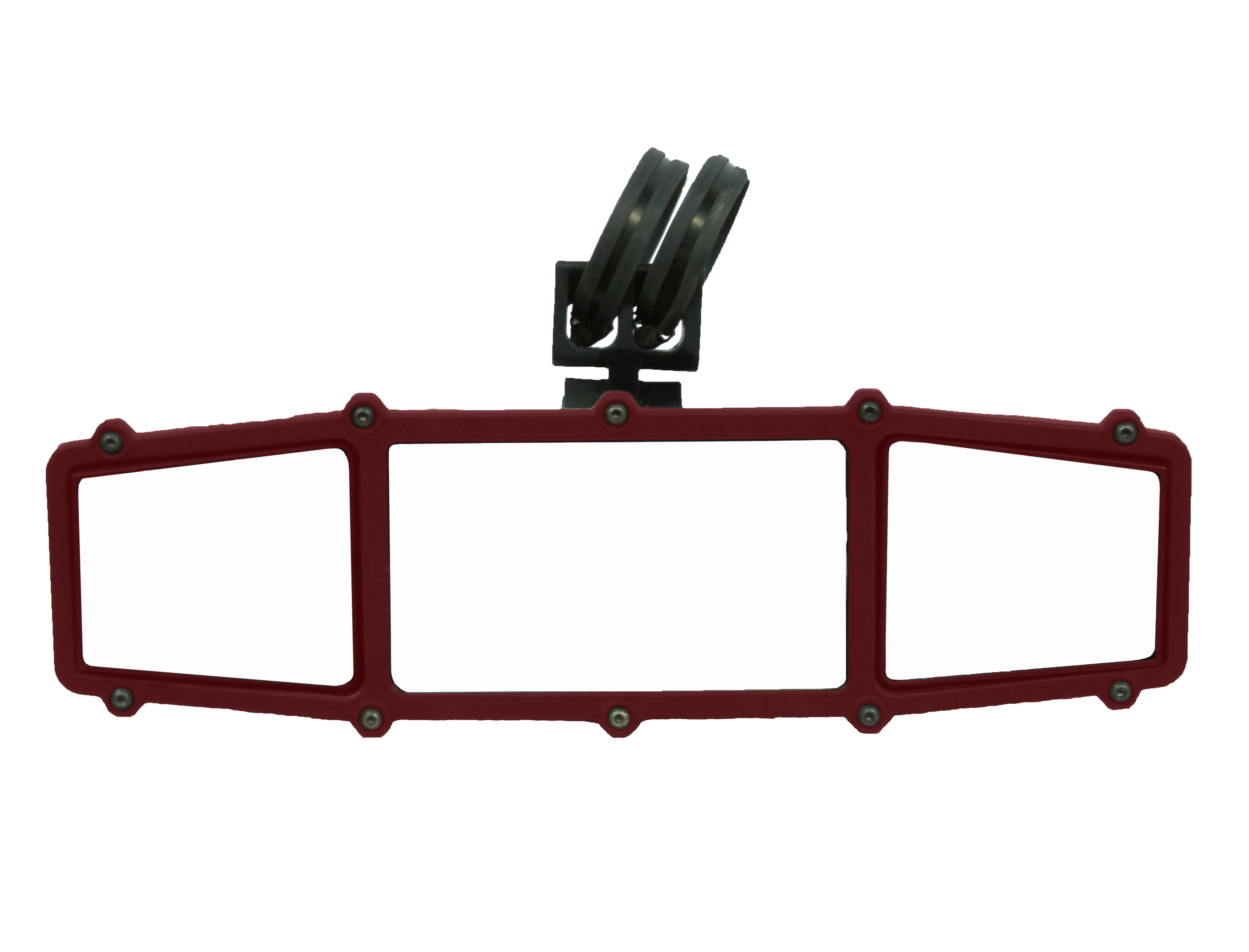 Elite Series Rear Mirror Red Replacement Frame