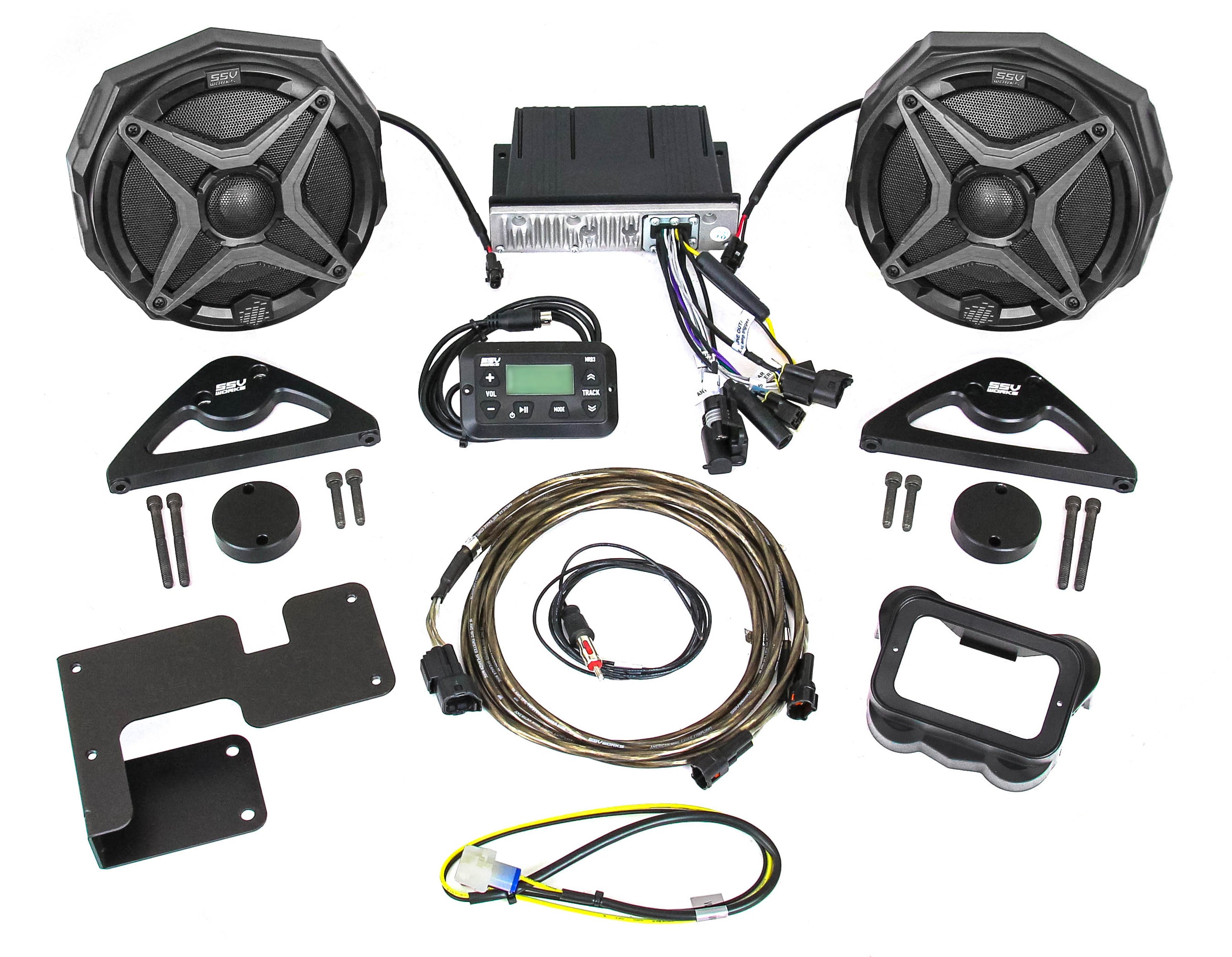 2 Ssv Speaker Kit Can Am