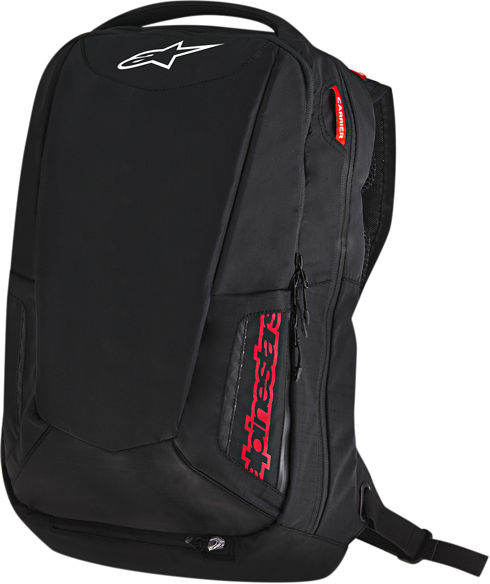 ALPINESTARS City Hunter Backpack - Black/Red 6107717-13