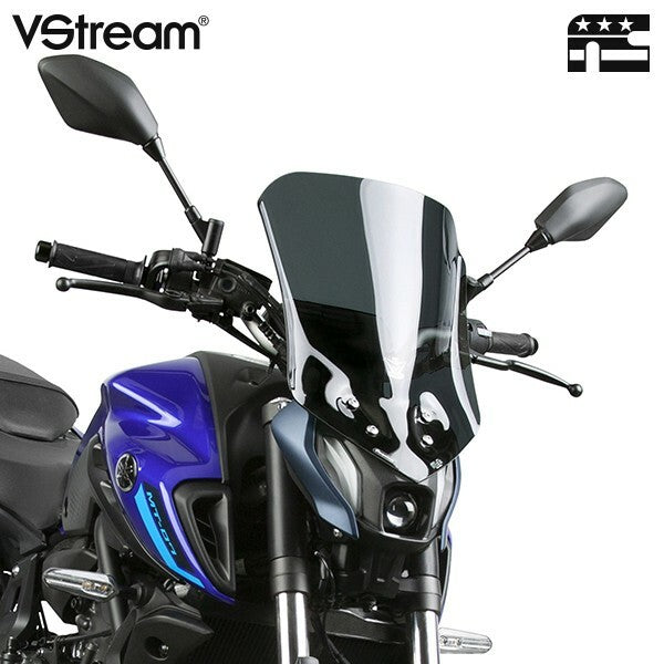 Vstream Windscreen Short Dark Tint Yam