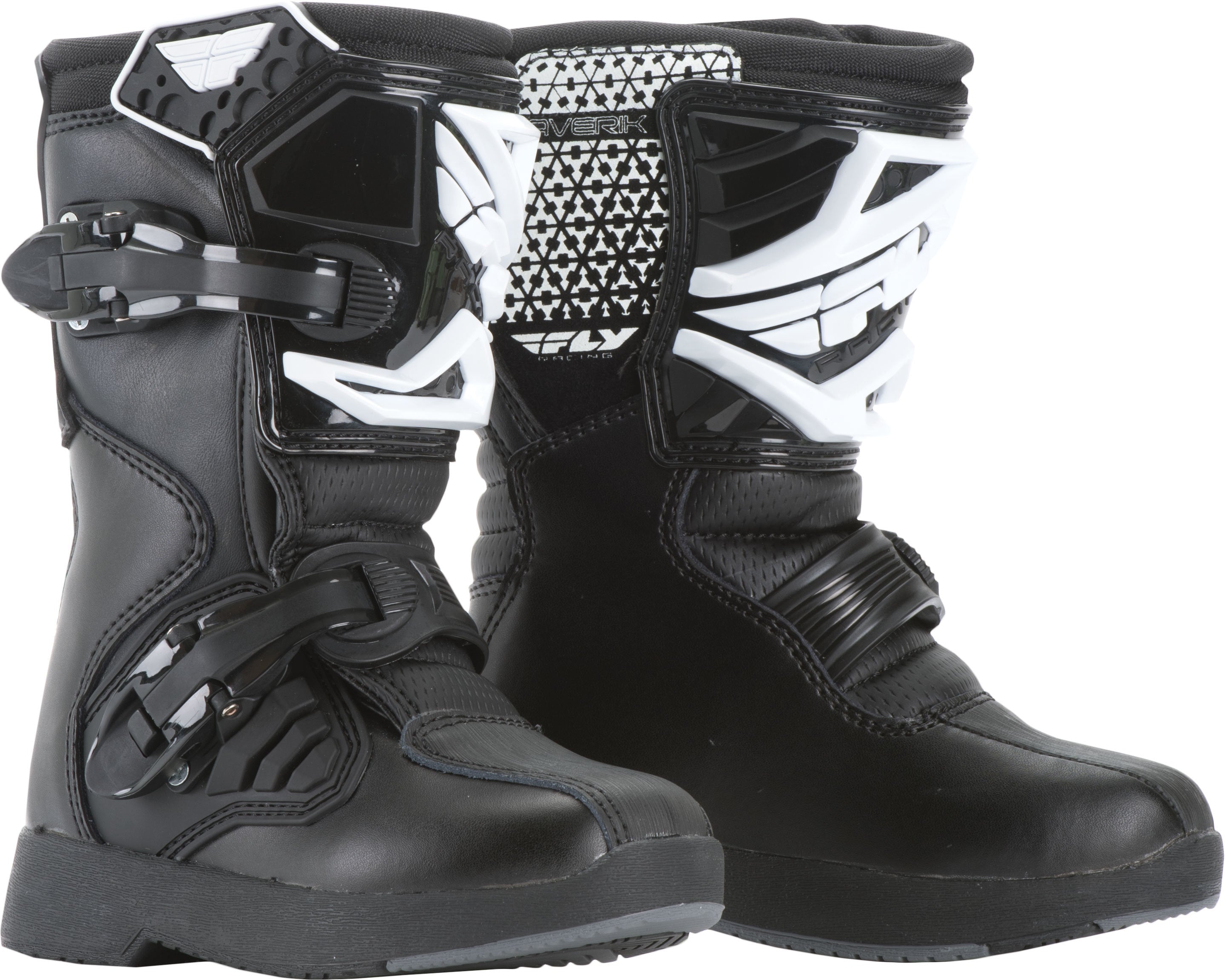 Youth Maverik Mini Boots Black Sz Y12