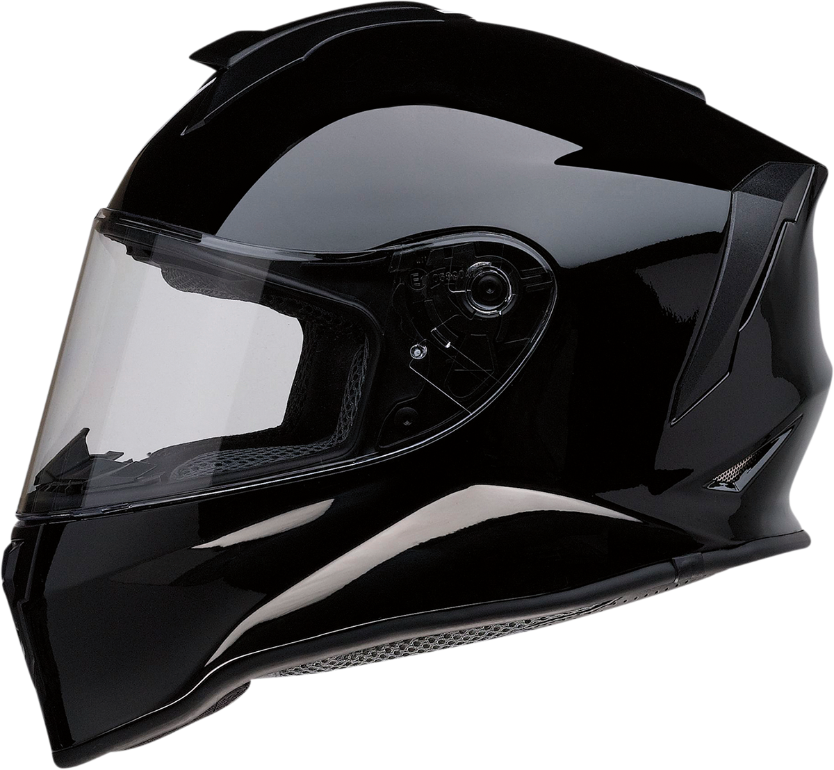 Z1R Youth Warrant Helmet - Gloss Black - Medium 0102-0243