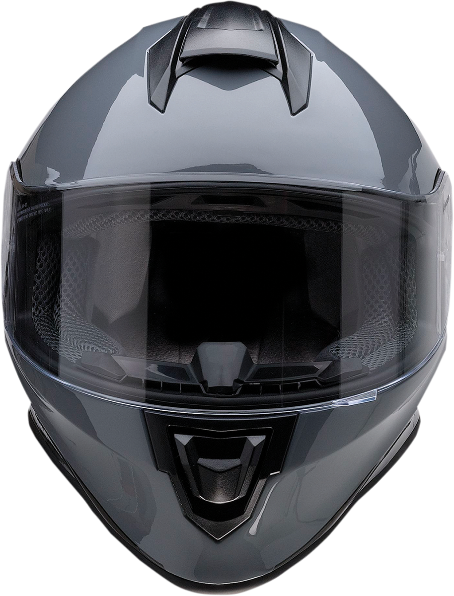Z1R Youth Warrant Helmet - Kuda - Gloss Gray - Medium 0102-0249