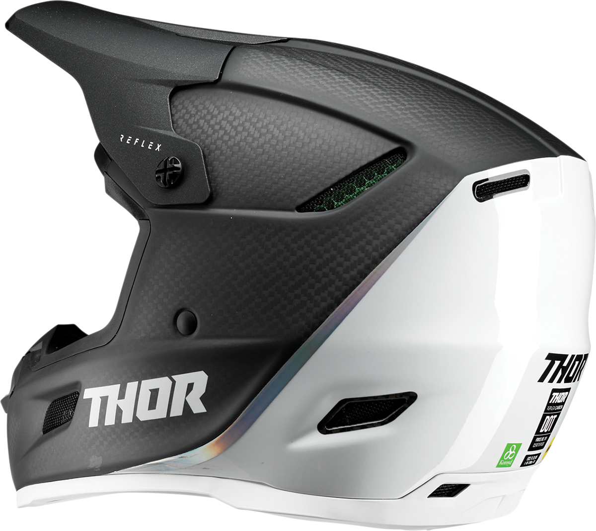 THOR Reflex Helmet - Polar - Carbon/White - MIPS? - XS 0110-7813