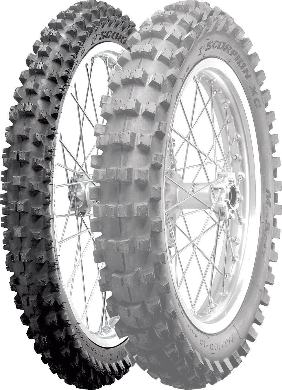 Tire Xc Mid Soft Front 80/100 21 51r Bias Tt