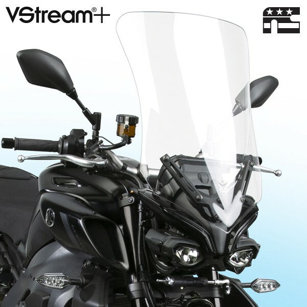 Vstream+ Windscreen Tall Clear Yam