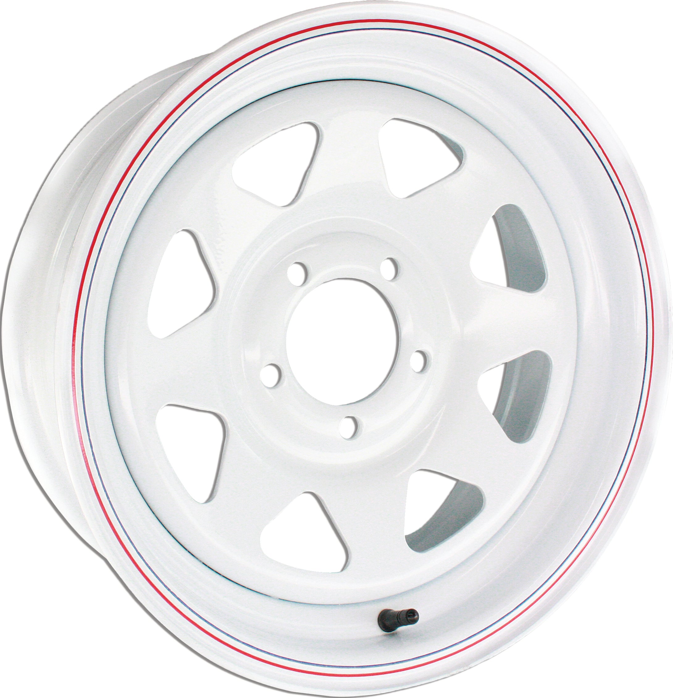 8 Spoke Steel Trailer Wheel 12"X4"