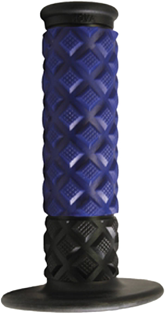 X.7 Diamond Pillow Grips Blue/Black - Cyclemax Parts