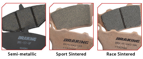 Brake Pad Set Semi Metallic