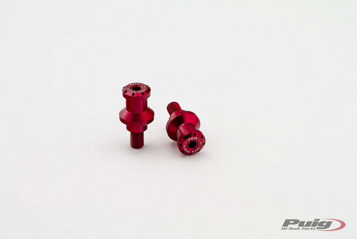 Swingarm Spools Hi Tech 10mm Red 2/Pk