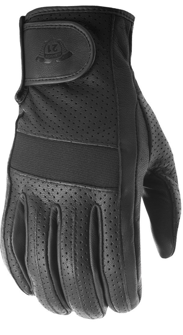 Jab Perforated Gloves Black Sm