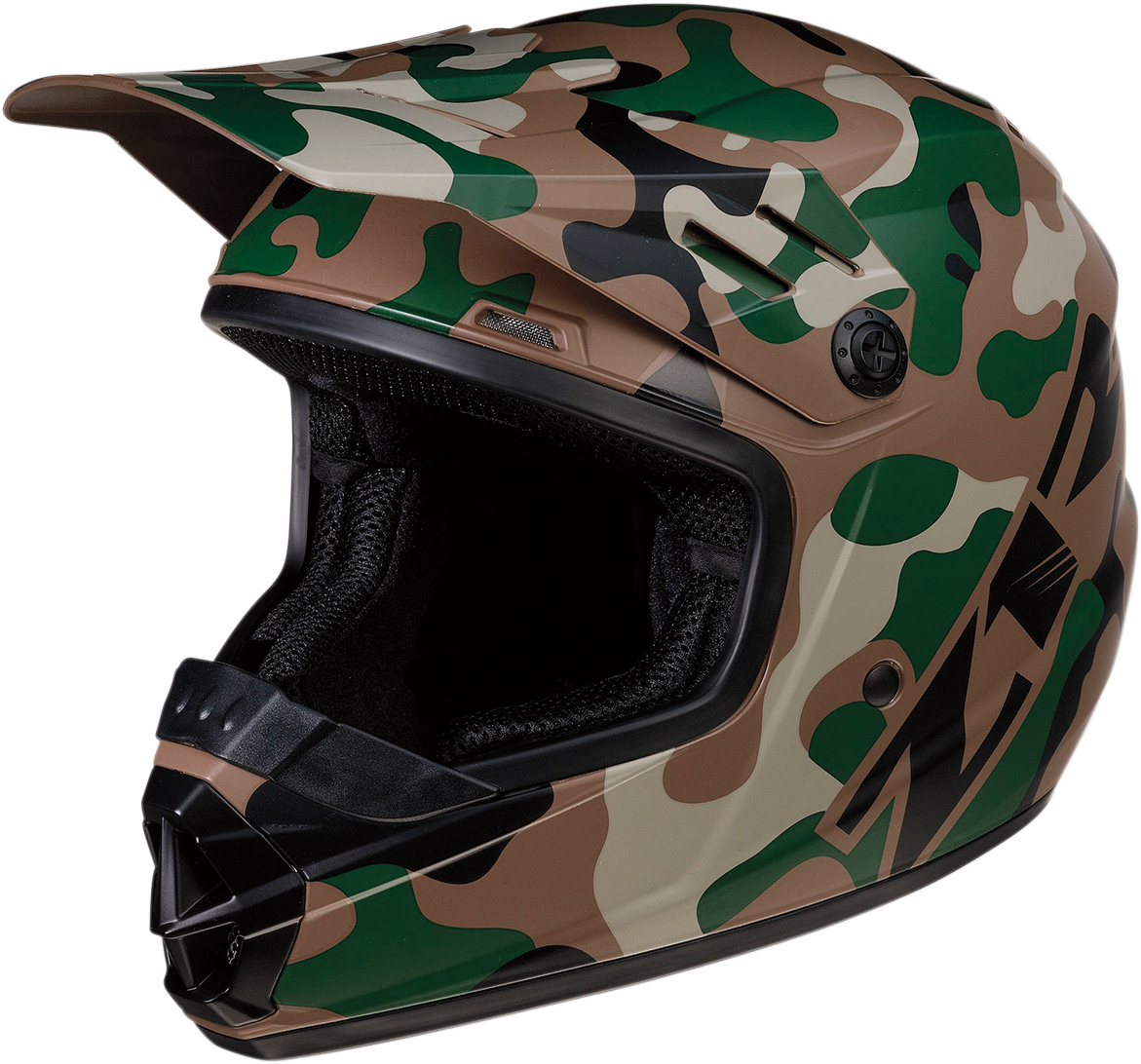 Z1R Youth Rise Helmet - Camo - Woodland - Small 0111-1258