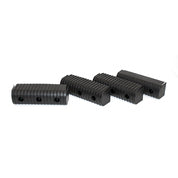 Bunk End Caps 2x6" Black 24/Pk