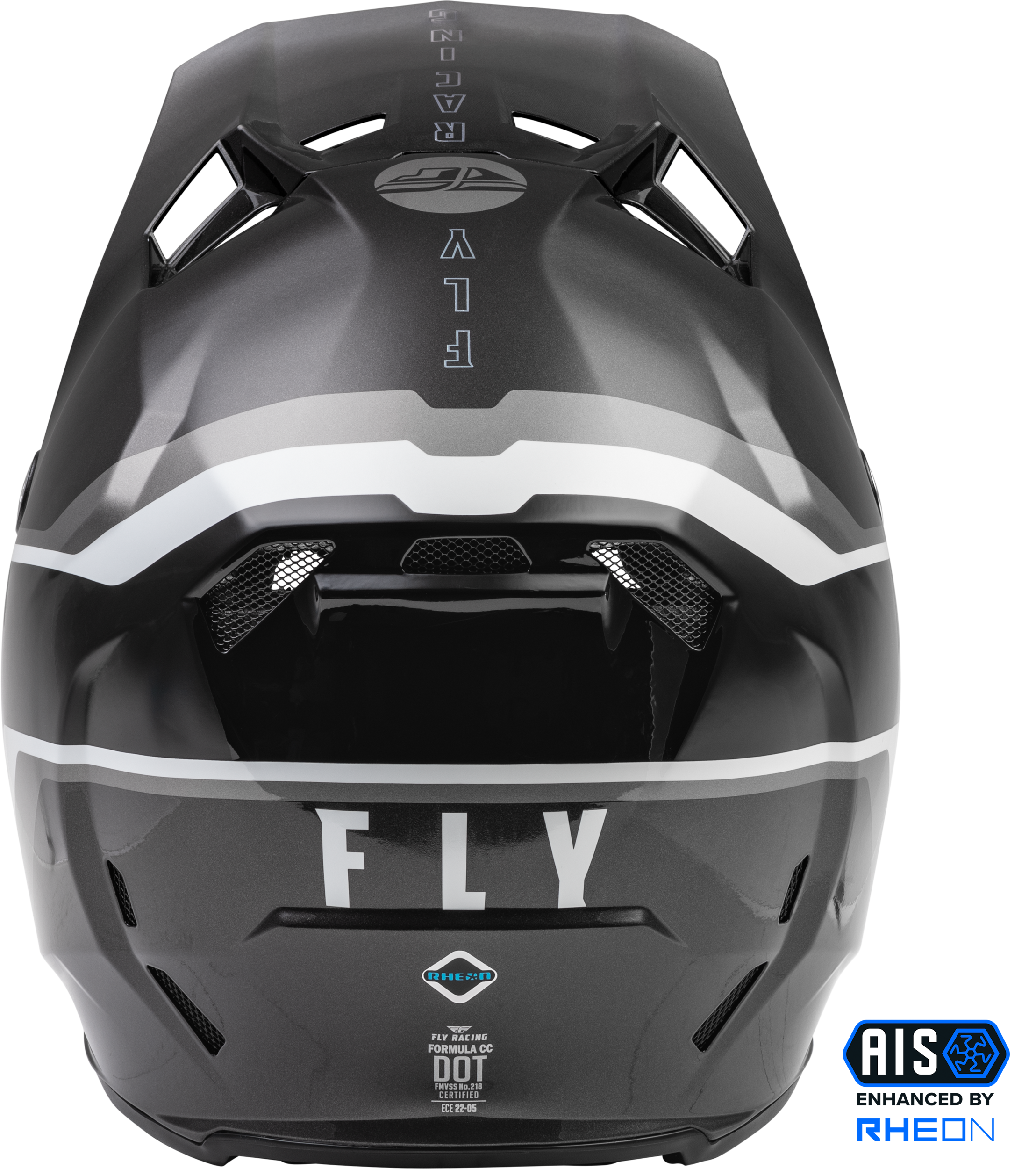 Formula Cc Driver Helmet Black/Charocal/White Md