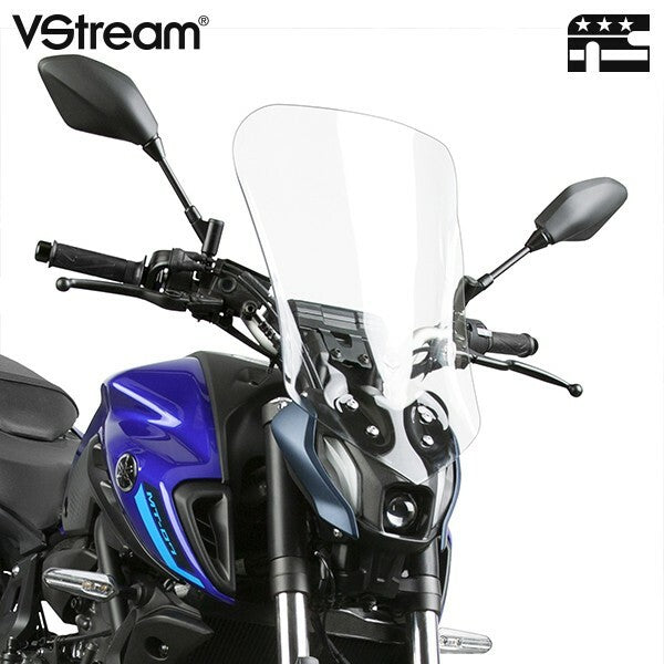 Vstream Windscreen Tall Clear Yam