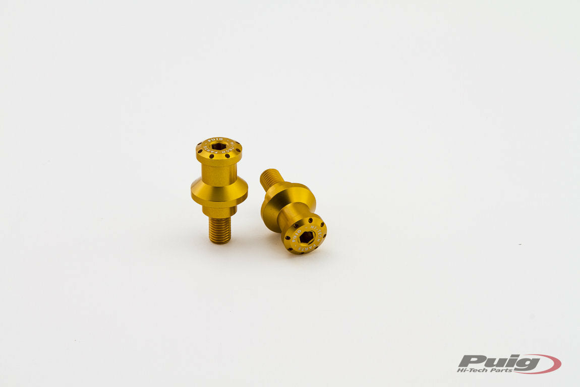 Swingarm Spools Hi Tech 10mm Gold 2/Pk