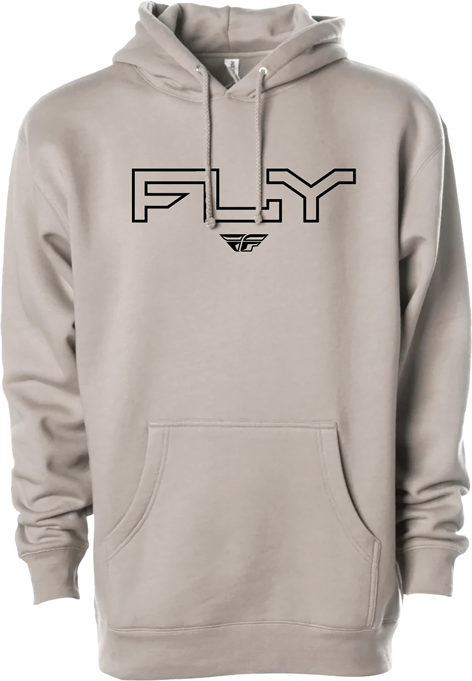 Youth Fly Edge Hoodie Cement Yl/Yx