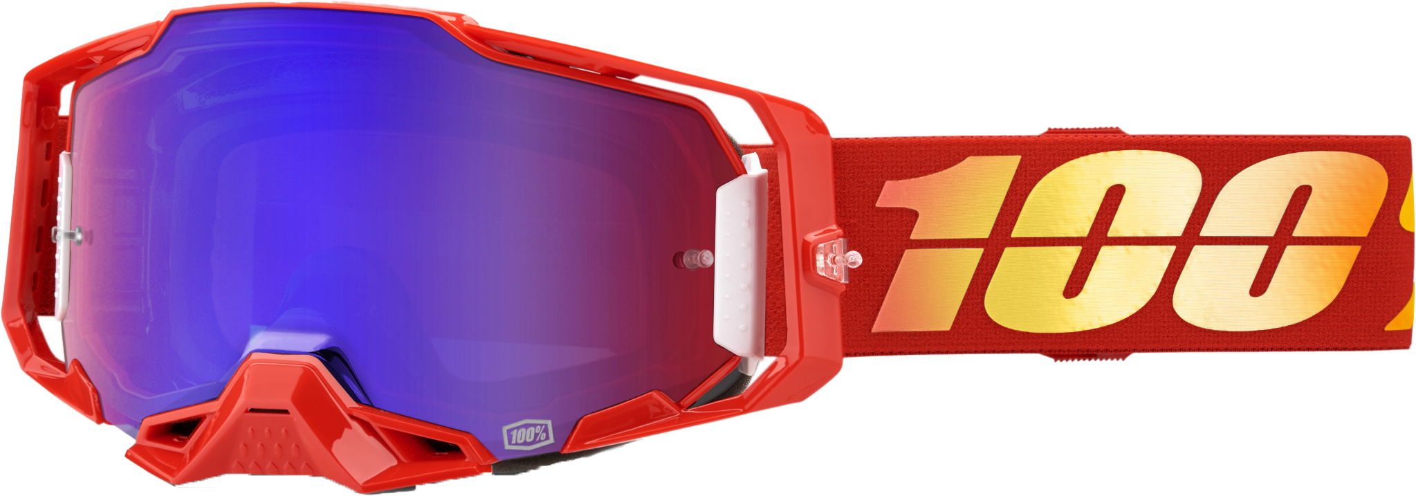 Armega Goggle Nuketown Mirror Red/Blue Lens