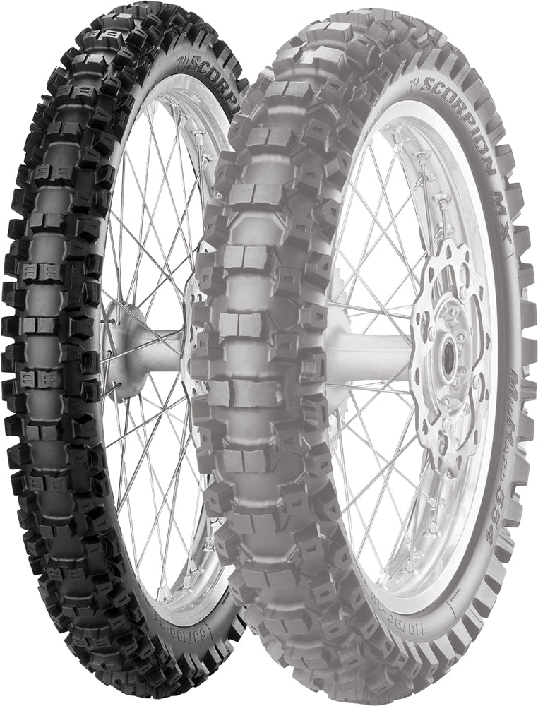 Tire Mx32 Mid Hard 554 Front 90/100 21 57m Bias Tt