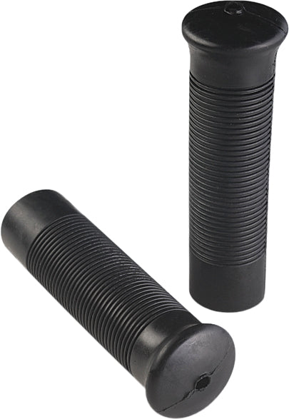 Ribbed Hammer Grips Heavy Duty Black 1"X1 1/8"