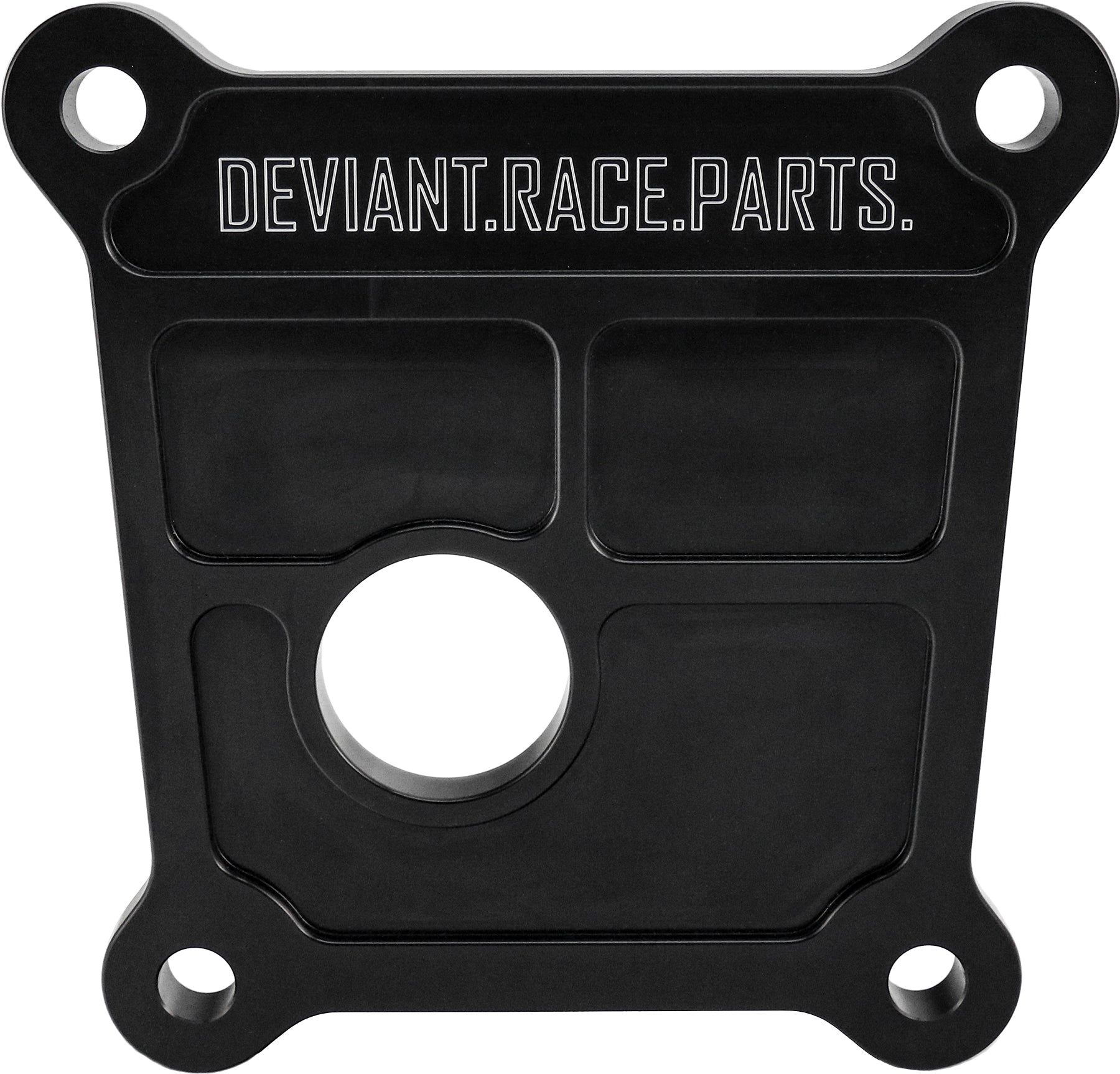 Radius Arm Plate Black Pol