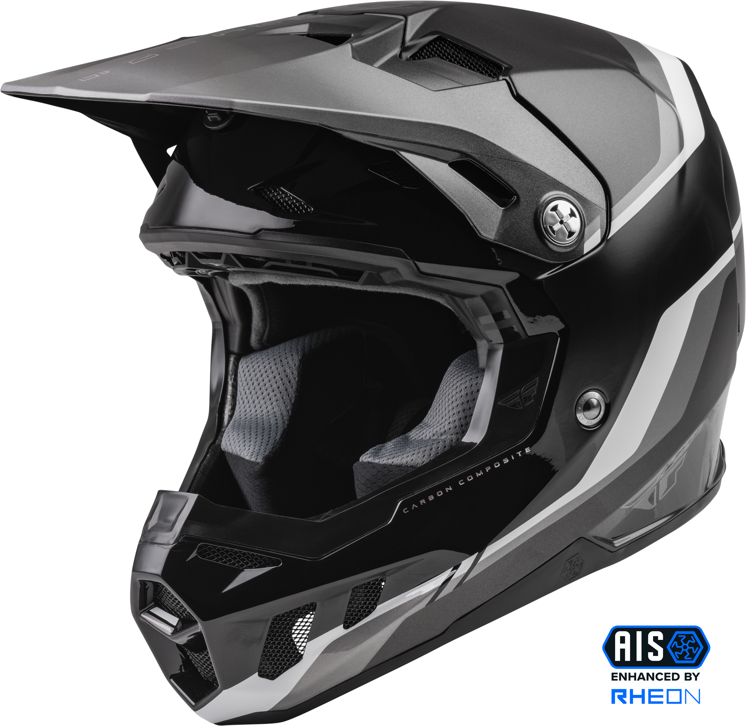 Formula Cc Driver Helmet Black/Charocal/White 2x
