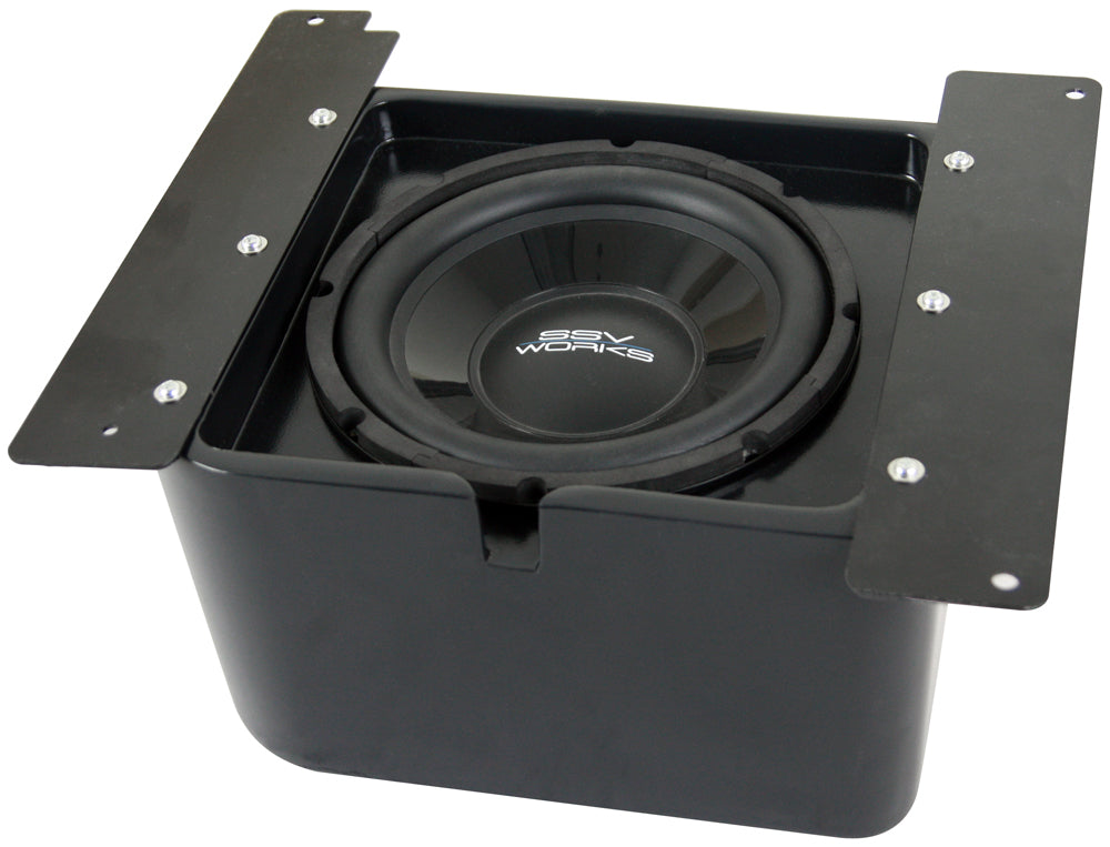 Under Seat 10" Subwoofer W/Amp